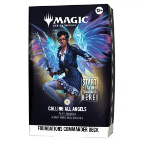   Magic the Gathering Foundations Commander Decks Case (5) english