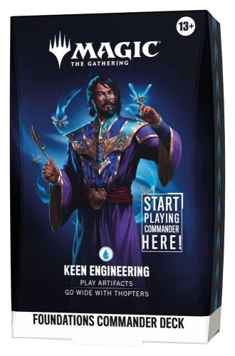 Magic the Gathering Foundations Commander Decks Case (5) english