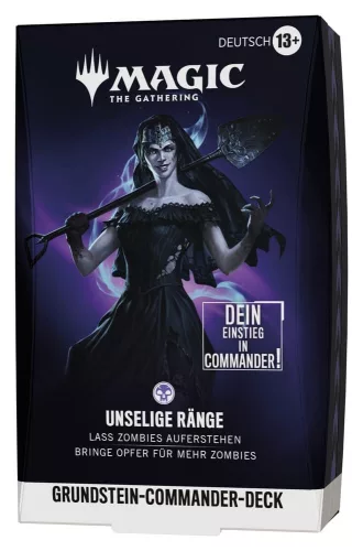 Magic the Gathering Foundations Commander Decks Case (5) german