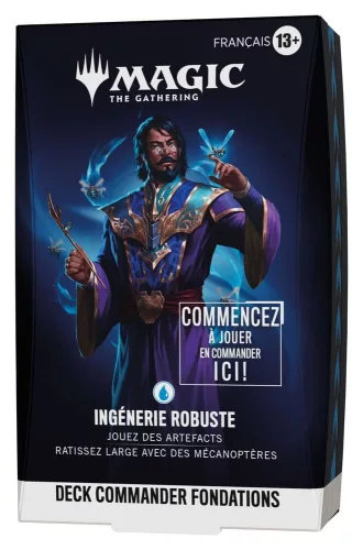 Magic the Gathering Foundations Commander Decks Case (5) french