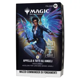   Magic the Gathering Foundations Commander Decks Case (5) italian