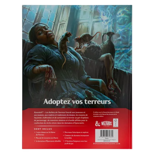 Dungeons & Dragons RPG Ravenloft: Les Reflets de l'Horreur Book *French Version*