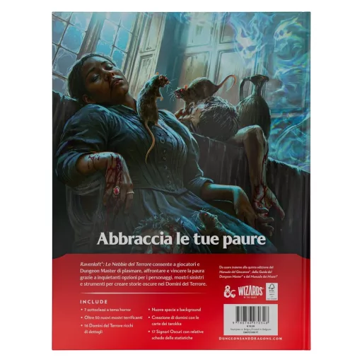 Dungeons & Dragons RPG Ravenloft: Le Nebbie des Terrore Book *Italian Version*
