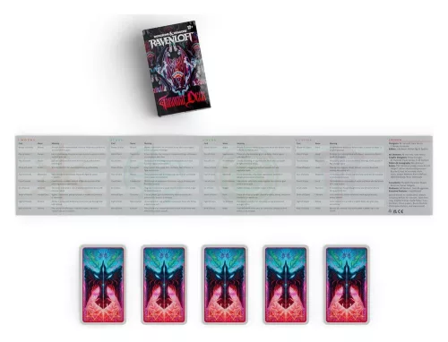 Dungeons & Dragons RPG Ravenloft: The Horrors Within Tarokka Deck *English Version*