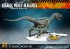 Jurassic World Plastic Modell Készlet 1/8 Dominion Velociraptor Blue & Beta 40 cm