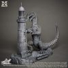 Plastic Model Kit 1/72 Ray Harryhausen's Rhedosaurus 23 cm