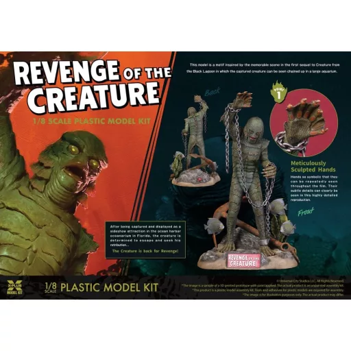 Revenge of the Creature Plastic Model Kit 1/8 Revenge of the Creature 28 cm (Reproduction)