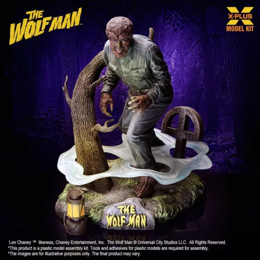 The Wolf Man Plastic Model Kit 1/8 Lon Chaney Jr. as Wolf Man 22 cm (Reproduction)