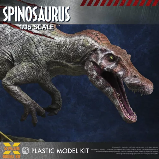 Jurassic Park III Plastic Model Kit 1/35 Spinosaurus 19 cm (Reproduction)