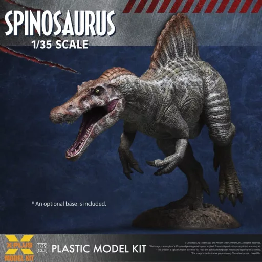 Jurassic Park III Plastic Model Kit 1/35 Spinosaurus 19 cm (Reproduction)
