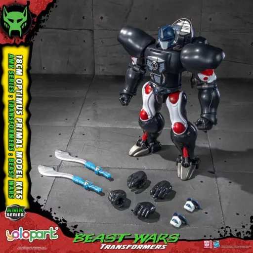 Transformers: Beast Wars AMK Series Plastic Model Kit Optimus Primal 18 cm