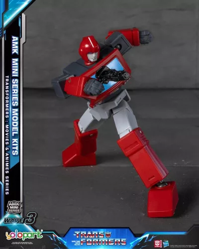 Transformers Generation One AMK Mini Series Plastic Model Kit Wave 3 Ironhide G1 11 cm