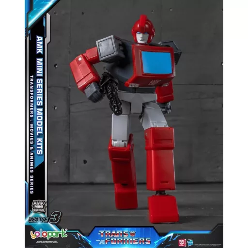 Transformers Generation One AMK Mini Series Plastic Model Kit Wave 3 Ironhide G1 11 cm