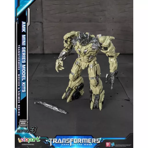 Transformers Generation One AMK Mini Series Plastic Model Kit Wave 3 Megatron TF 3 11 cm