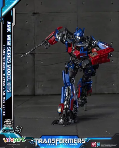 Transformers Generation One AMK Mini Series Plastic Model Kit Wave 3 Optimus Prime TF 3 11 cm