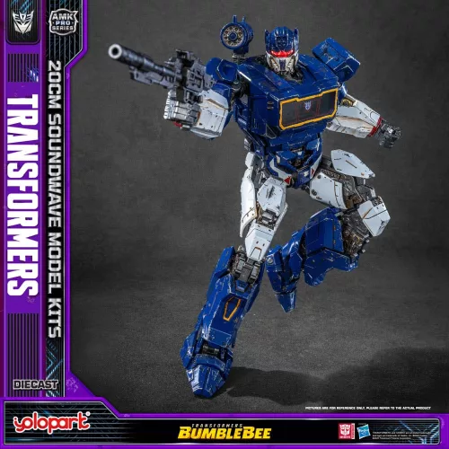 Transformers: Bumblebee AMK Pro Series Plastic Modell Készlet Soundwave (Oversea Version) 20 cm