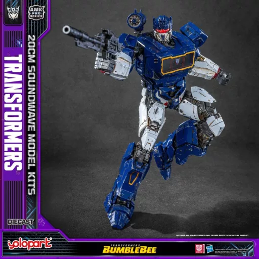 Transformers: Bumblebee AMK Pro Series Plastic Modell Készlet Soundwave (Oversea Version) 20 cm