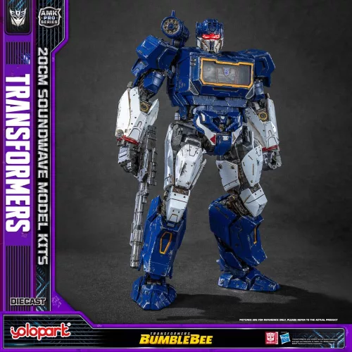 Transformers: Bumblebee AMK Pro Series Plastic Modell Készlet Soundwave (Oversea Version) 20 cm