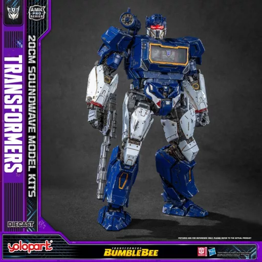 Transformers: Bumblebee AMK Pro Series Plastic Modell Készlet Soundwave (Oversea Version) 20 cm