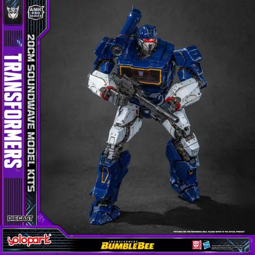 Transformers: Bumblebee AMK Pro Series Plastic Modell Készlet Soundwave (Oversea Version) 20 cm