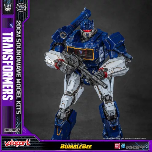 Transformers: Bumblebee AMK Pro Series Plastic Modell Készlet Soundwave (Oversea Version) 20 cm