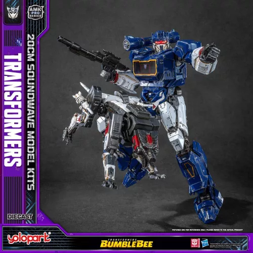 Transformers: Bumblebee AMK Pro Series Plastic Modell Készlet Soundwave (Oversea Version) 20 cm