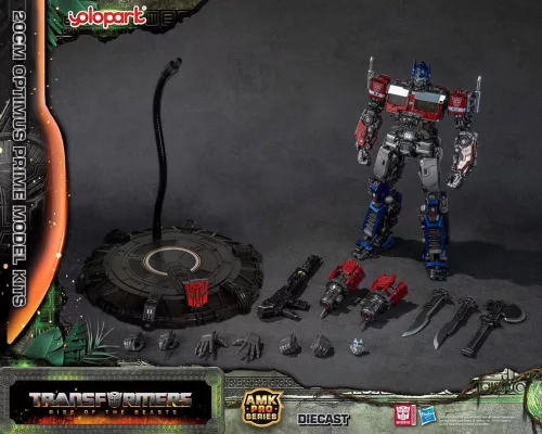 Transformers: Rise of the Beasts AMK Pro Series Plastic Modell Készlet Optimus Prime (Oversea Version) 20 cm