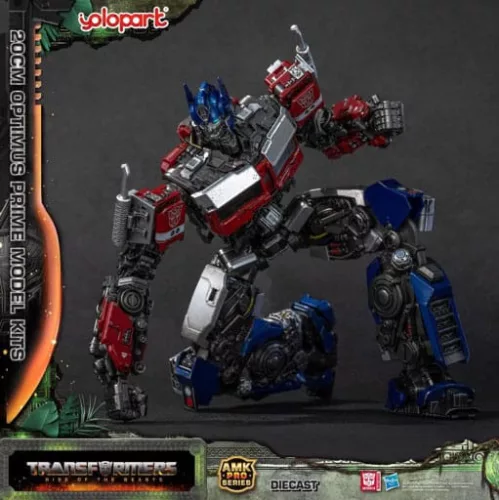 Transformers: Rise of the Beasts AMK Pro Series Plastic Modell Készlet Optimus Prime (Oversea Version) 20 cm