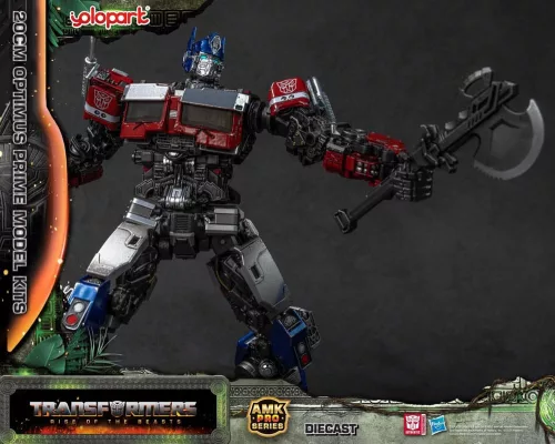 Transformers: Rise of the Beasts AMK Pro Series Plastic Modell Készlet Optimus Prime (Oversea Version) 20 cm