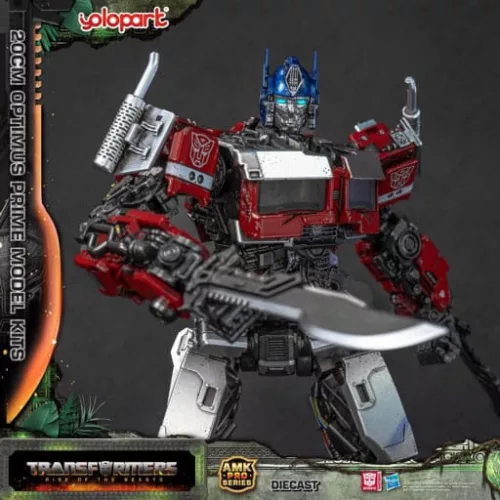 Transformers: Rise of the Beasts AMK Pro Series Plastic Modell Készlet Optimus Prime (Oversea Version) 20 cm