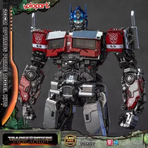 Transformers: Rise of the Beasts AMK Pro Series Plastic Modell Készlet Optimus Prime (Oversea Version) 20 cm