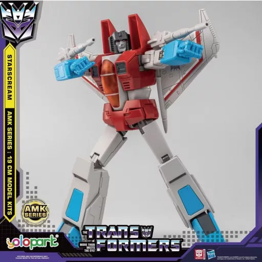 Transformers Generation One AMK Series Plastic Model Kit Starscream 19 cm