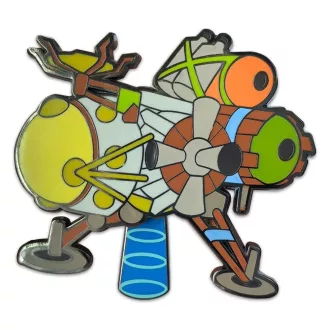 Outer Wilds Pin Badge Spaceship Bobble 5 cm