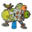 Outer Wilds Pin Badge Spaceship Bobble 5 cm