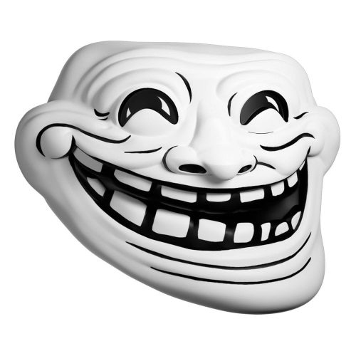 Meme Vinyl Figure Troll Face 7 cm