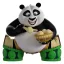 Kung Fu Panda Vinyl Figure Po (Dumpling) 10 cm