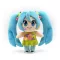 SpongeBob SquarePants x Hatsune Miku Plush Figure Patrick Miku 22 cm