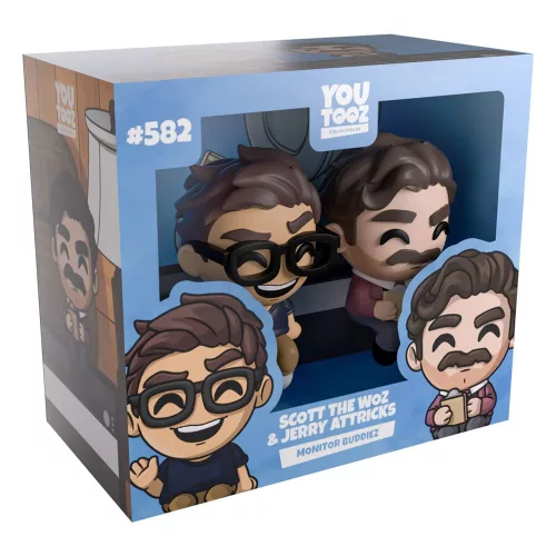 Scott the Woz Vinyl Figures Scott the Woz & Jerry Attricks Monitor Buddiez