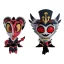 Helluva Boss Vinyl Figures Blitzo & Stolas Monitor Buddiez