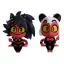 Helluva Boss Vinyl Figures Millie & Moxxie Monitor Buddiez
