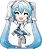 Hatsune Miku Vinyl Figure Snow Miku 11 cm