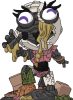 Five Nights at Freddy's Vinyl Figura Ruined Chica 10 cm