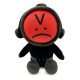 Content Warning Plush Figure Red 22 cm