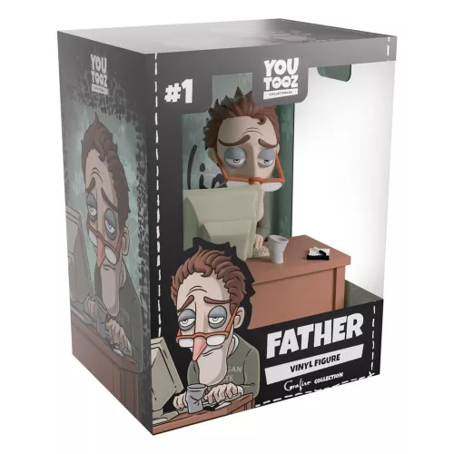 Coraline Vinyl Figura Father 12 cm