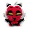Helluva Boss Stickie Plüss Figura Moxxie 15 cm