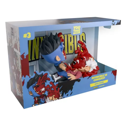 Invincible Vinyl Figura Invincible vs. Conquest 12 cm