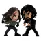 John Wick: Ballerina Vinyl Figures 2-Pack Ballerina & John Wick 11 cm