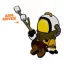 Outer Wilds Pin Badge S'mores 5 cm
