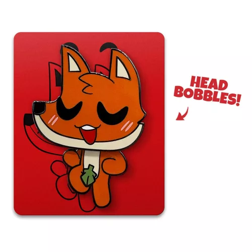 Cult of The Lamb Kitűző Dancer Bobble Head C 5 cm