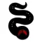 Cult of The Lamb Kitűző Snake 5 cm